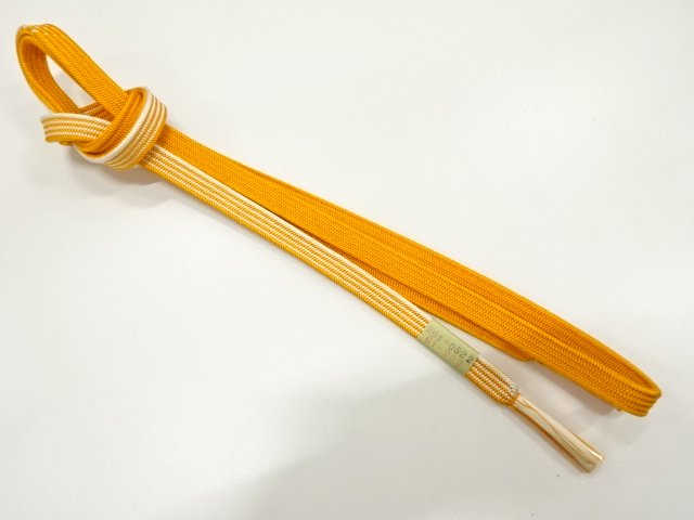未使用品　正絹　手組帯締め